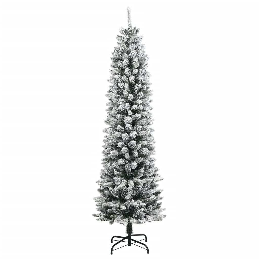 Albero di Natale artificiale Vidaxx con 150 LED e neve 150 cm
