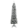 Vidaxl kunstkerstboom met 300 led's en sneeuw 180 cm