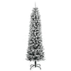 Vidaxl kunstkerstboom met 300 led's en sneeuw 240 cm
