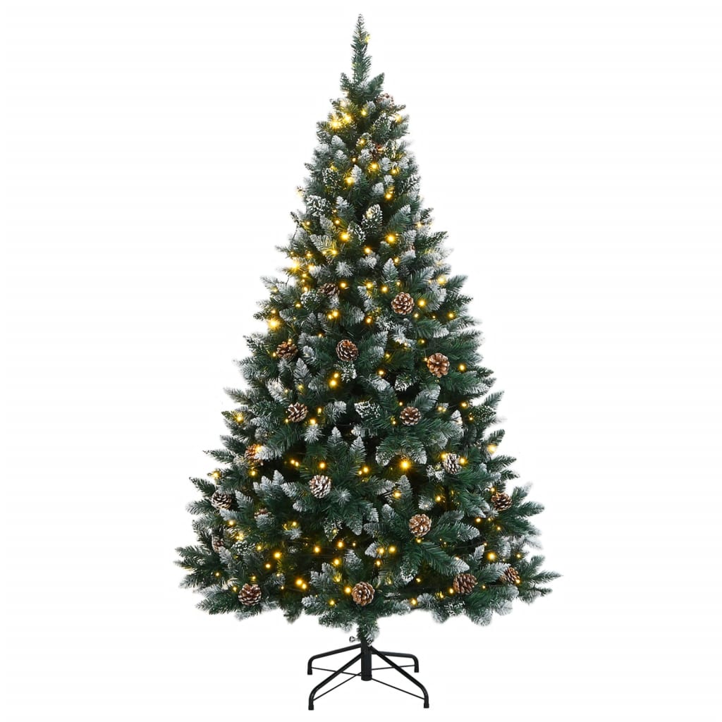 Vidaxl kunstkerstboom met 300 led's 210 cm
