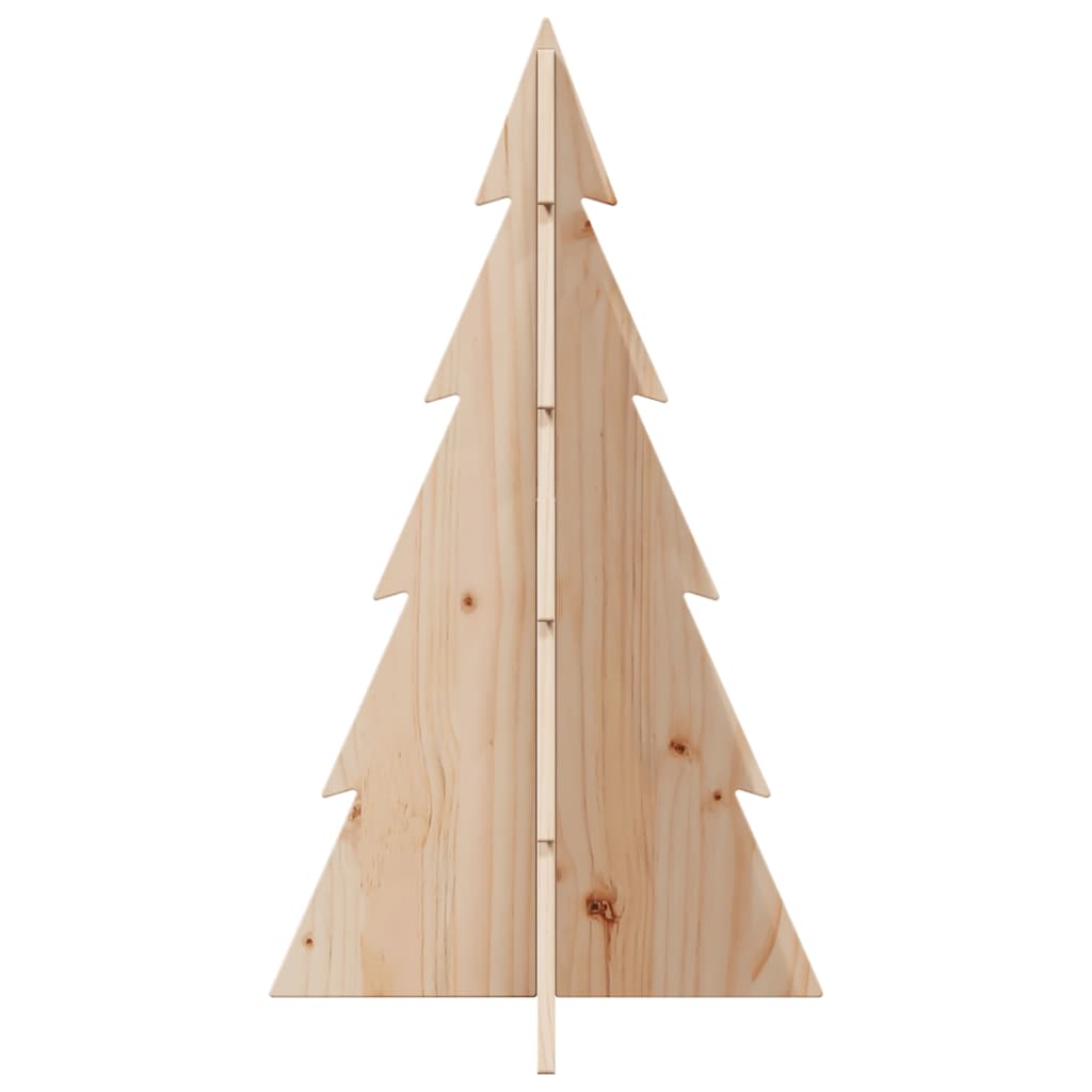 Vidaxl Decoración de Navidad Árbol de Navidad 80 cm Pino sólido