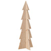 Vidaxl Decoración de Navidad Árbol de Navidad 112 cm Pino sólido