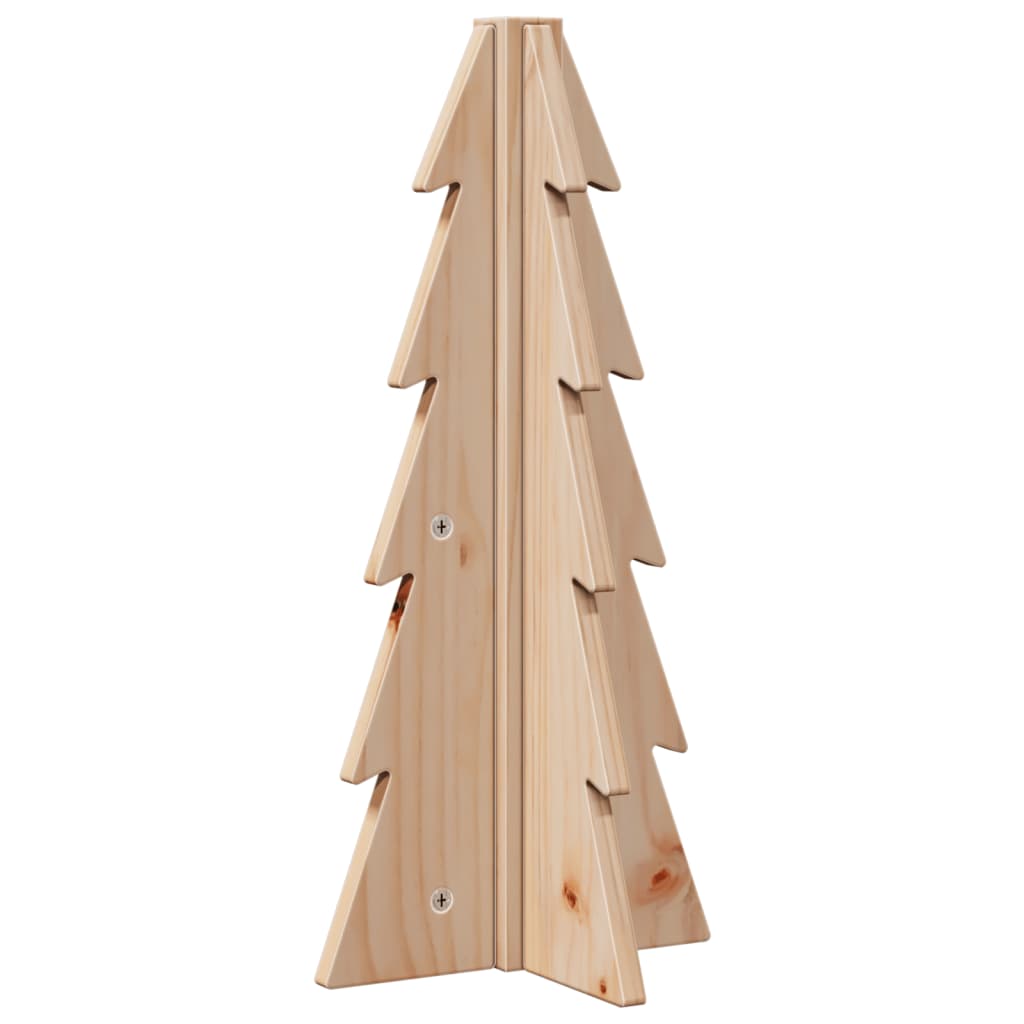 Vidaxl Decorazione natalizia albero di Natale 49 cm Pino solido