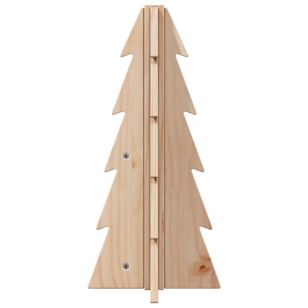 Vidaxl Decorazione natalizia albero di Natale 49 cm Pino solido
