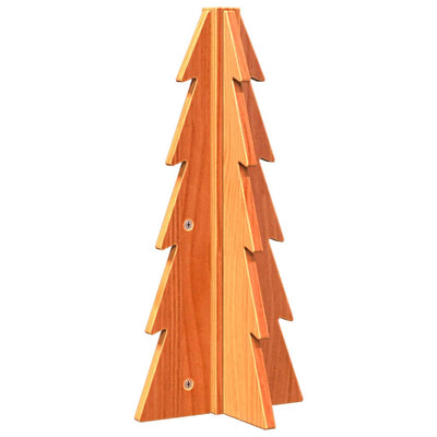 Vidaxl Decoración de Navidad Árbol de Navidad 49 cm Pino sólido Brown