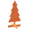 Vidaxl Decoración de Navidad Árbol de Navidad 80 cm Pino sólido Brown