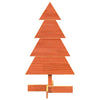 Vidaxl Decoración de Navidad Árbol de Navidad 80 cm Pino sólido Brown