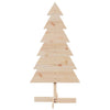 Vidaxl Decoración de Navidad Árbol de Navidad 120 cm Pino sólido