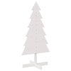 Vidaxl Decoración de Navidad Árbol de Navidad 120 cm Pino sólido White