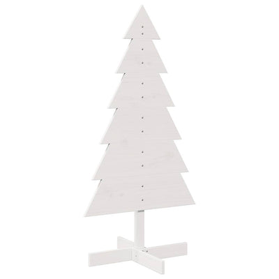 Vidaxl Decorazione natalizia albero di Natale 120 cm Pino bianco