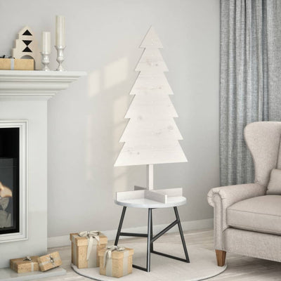 Vidaxl Decorazione natalizia albero di Natale 120 cm Pino bianco