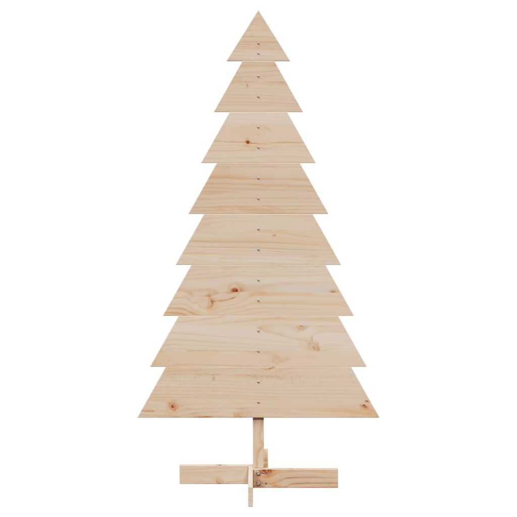 Vidaxl Decoración de Navidad Árbol de Navidad 150 cm Pino sólido