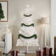 Vidaxl Decoración de Navidad Árbol de Navidad 150 cm Pino sólido White