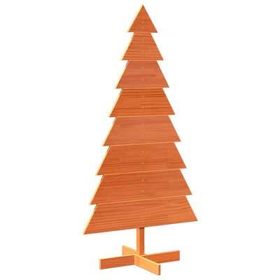 Vidaxl Decorazione natalizia albero di Natale 150 cm Pinna solido marrone
