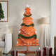 Vidaxl Decoración de Navidad Árbol de Navidad 150 cm Pino sólido Brown