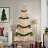 Vidaxl Decoración de Navidad Árbol de Navidad 180 cm Pino sólido