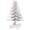 Vidaxl Decoración de Navidad Árbol de Navidad 80 cm Pino sólido White