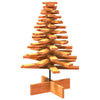 Vidaxl Decoración de Navidad Árbol de Navidad 80 cm Pino sólido Brown
