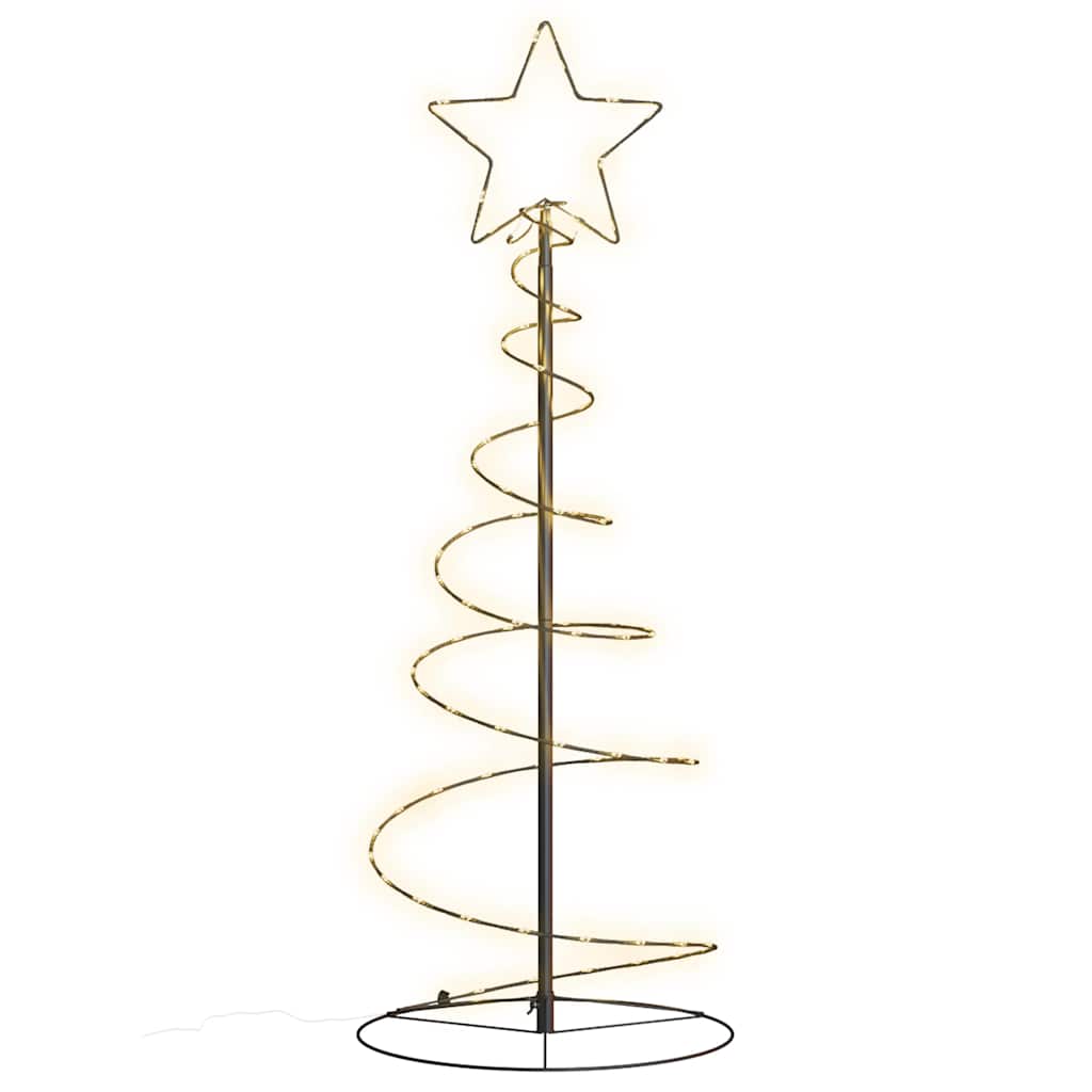 Vidaxl LED Árbol de Navidad 80 LED White White 120 cm