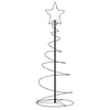 Vidaxl LED Árbol de Navidad 80 LED White White 120 cm
