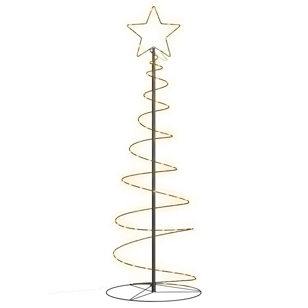 Vidaxl LED Árbol de Navidad 100 LED White White 150 cm