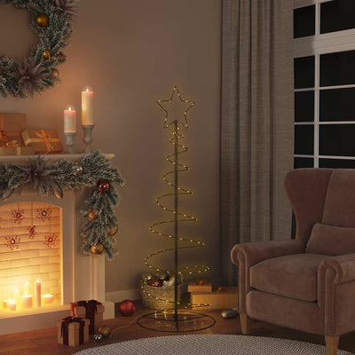 Vidaxl LED Árbol de Navidad 100 LED White White 150 cm
