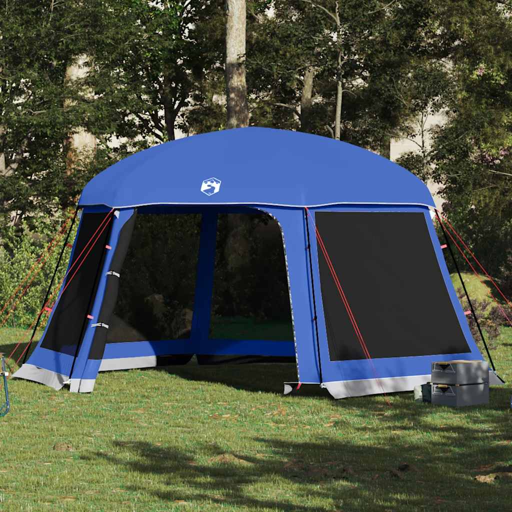 Tenda da piscina Vidaxx tenda da esterno rimovibile con pareti in rete azzurro blu