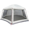 Tienda de campaña para piscina Vidaxx con paredes de malla exterior desmontables 512x458 cm gris