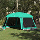 Tenda per piscina Vidaxx con pareti in rete da esterno rimovibili 618x532 cm verde mare