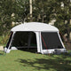 Tienda de campaña para piscina Vidaxx con paredes de malla exterior desmontables 618x532 cm gris