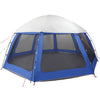 Tienda de piscina Vidaxx tienda de campaña exterior extraíble paredes de malla azul celeste