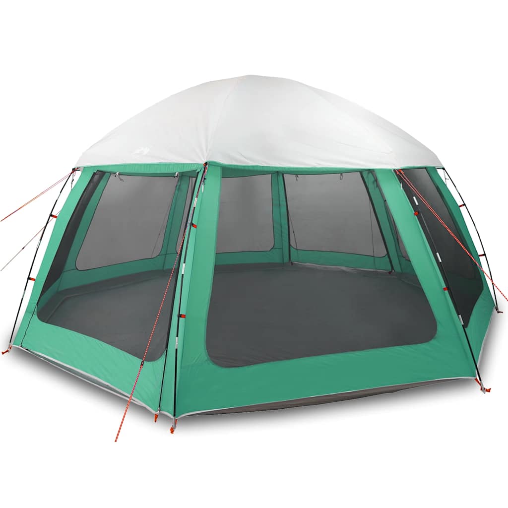 Tenda da piscina Vidaxx con pareti in rete da esterno rimovibili 510x510 cm verde mare