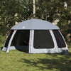 Tienda de campaña para piscina Vidaxx con paredes de malla exterior extraíbles 510x510 cm gris
