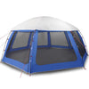 Tienda de piscina Vidaxx tienda de campaña exterior extraíble paredes de malla azul celeste