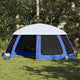 Tienda de piscina Vidaxx tienda de campaña exterior extraíble paredes de malla azul celeste