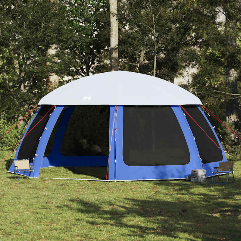 Tienda de piscina Vidaxx tienda de campaña exterior extraíble paredes de malla azul celeste