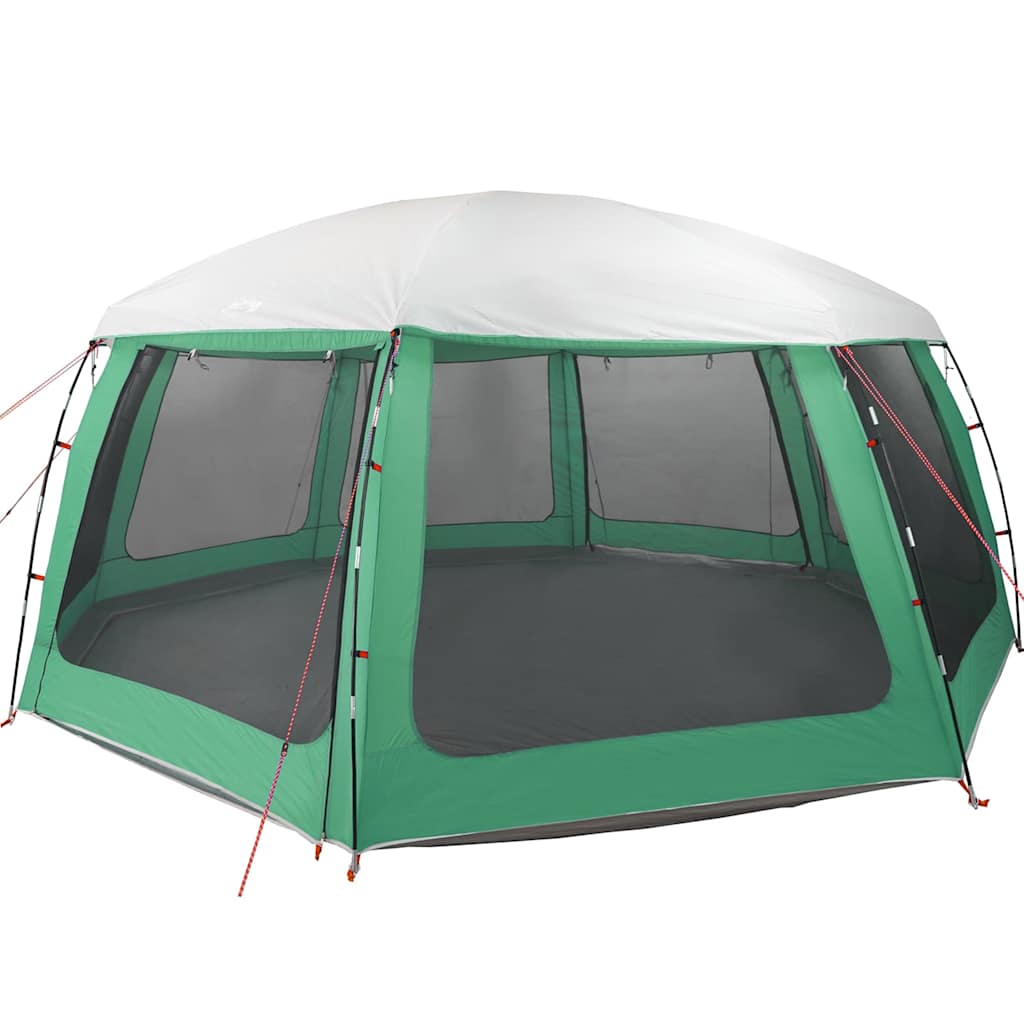 Tenda da piscina Vidaxx con pareti in rete da esterno rimovibili 690x690 cm verde mare