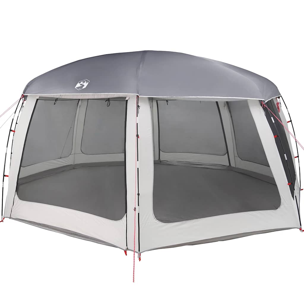 Tienda de campaña para piscina Vidaxx con paredes de malla exterior extraíbles 690x690 cm gris