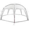 Tenda da festa VidaXL impermeabile grigia