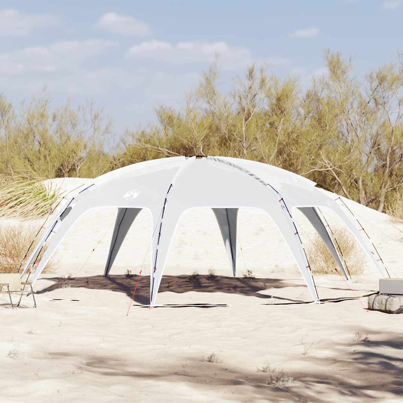 Tenda da festa VidaXL impermeabile grigia