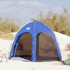 VidaXL tienda de campaña para piscina con techo azul celeste 366 x 305 x 231 cm