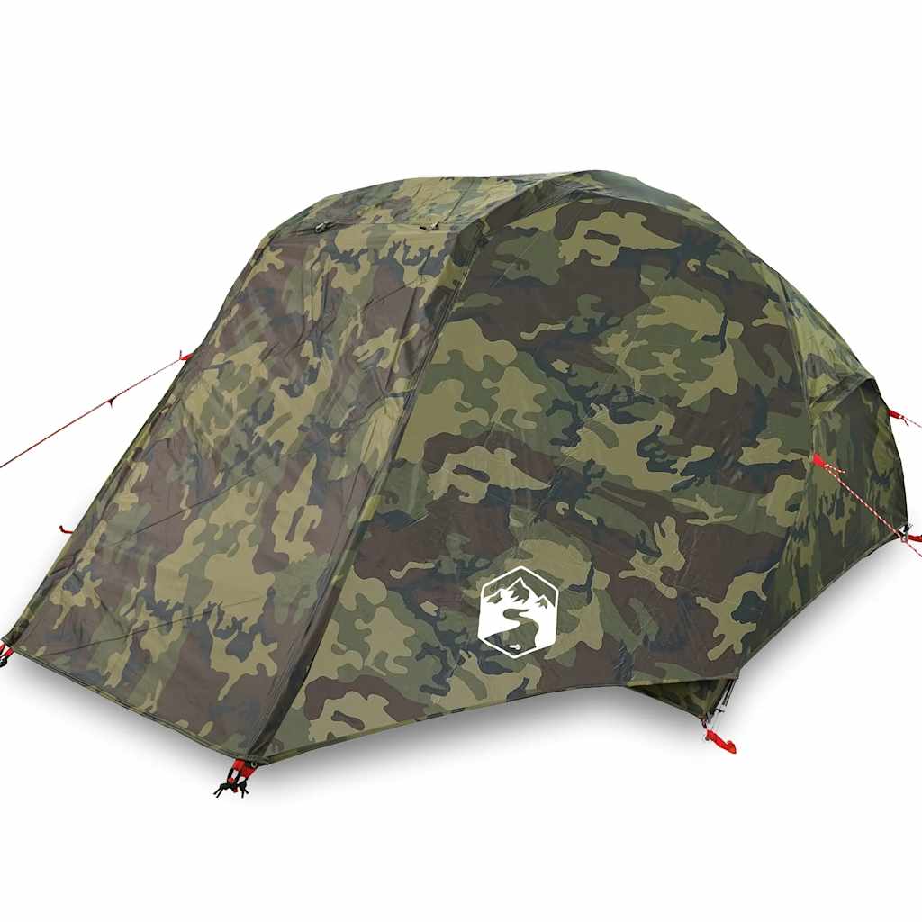 Tenda da pesca VidaXL mimetica impermeabile per 5 persone