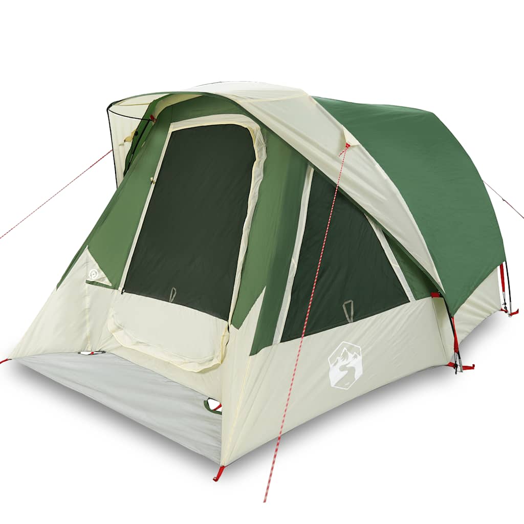 Tienda familiar VidaXL 6 personas impermeable verde