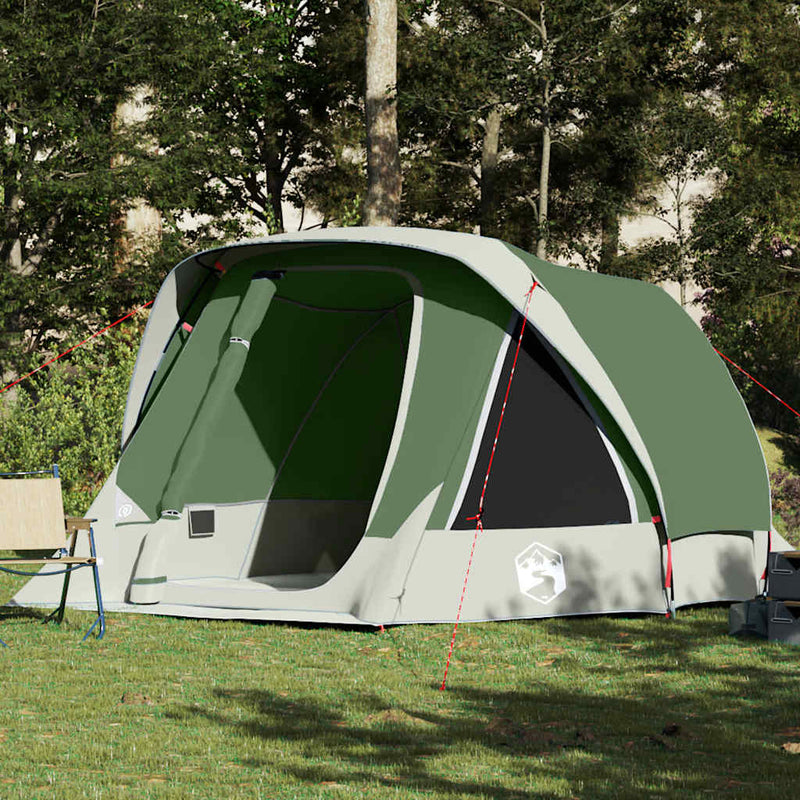 Tienda familiar VidaXL 6 personas impermeable verde