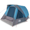 Tenda familiare VidaXL per 6 persone impermeabile blu