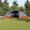 Vidaxl gezinstent met dak grijs en oranje 721 x 335 x 212 cm
