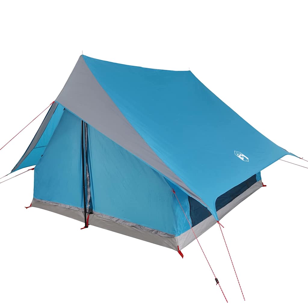 Vidaxl gezinstent met dak blauw en grijs 315 x 286 x 200 cm