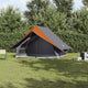 Vidaxl gezinstent met dak grijs en oranje 315 x 286 x 200 cm