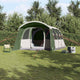 Vidaxl gezinstent met dak groen en wit 576 x 325 x 213 cm