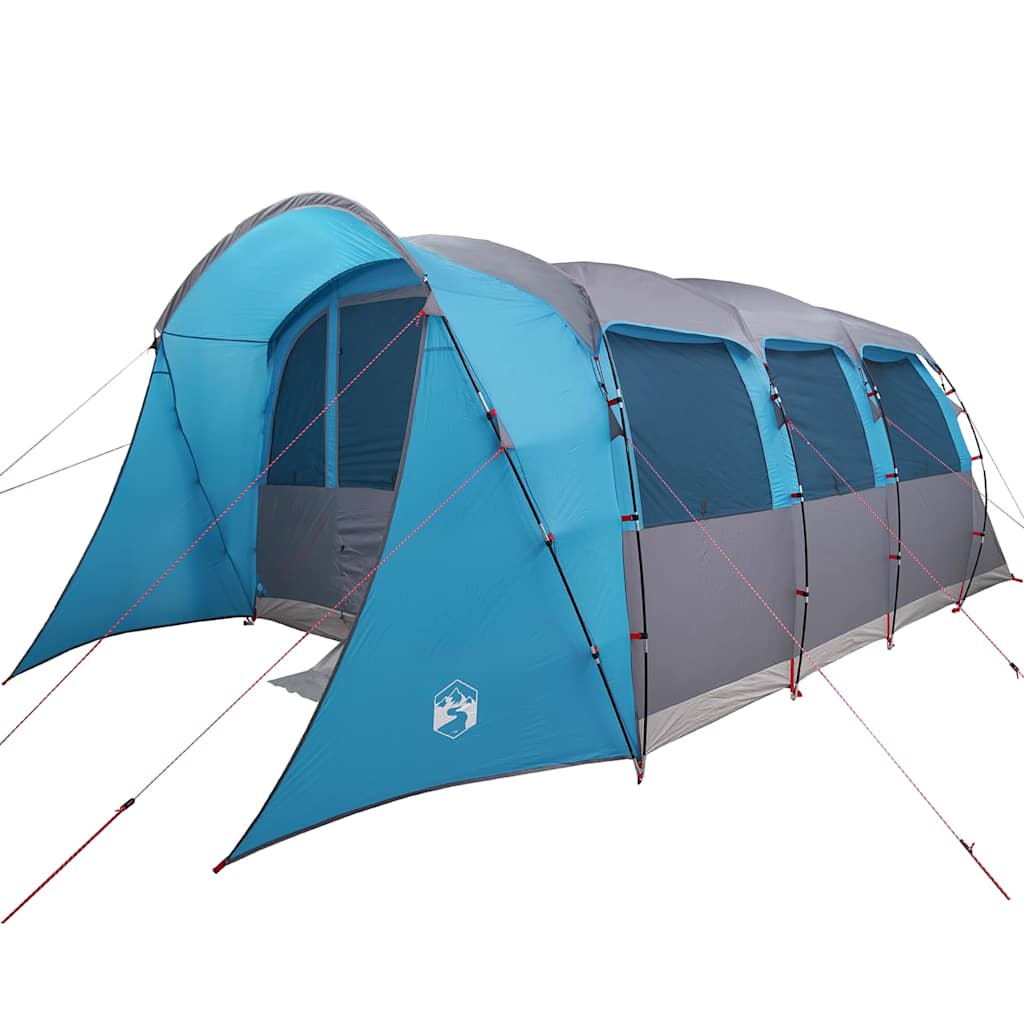 Tenda familiare Vidaxx con tetto blu e grigio 576 x 325 x 213 cm